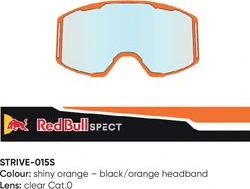 Spect Red Bull Strive MX Goggles Single lens