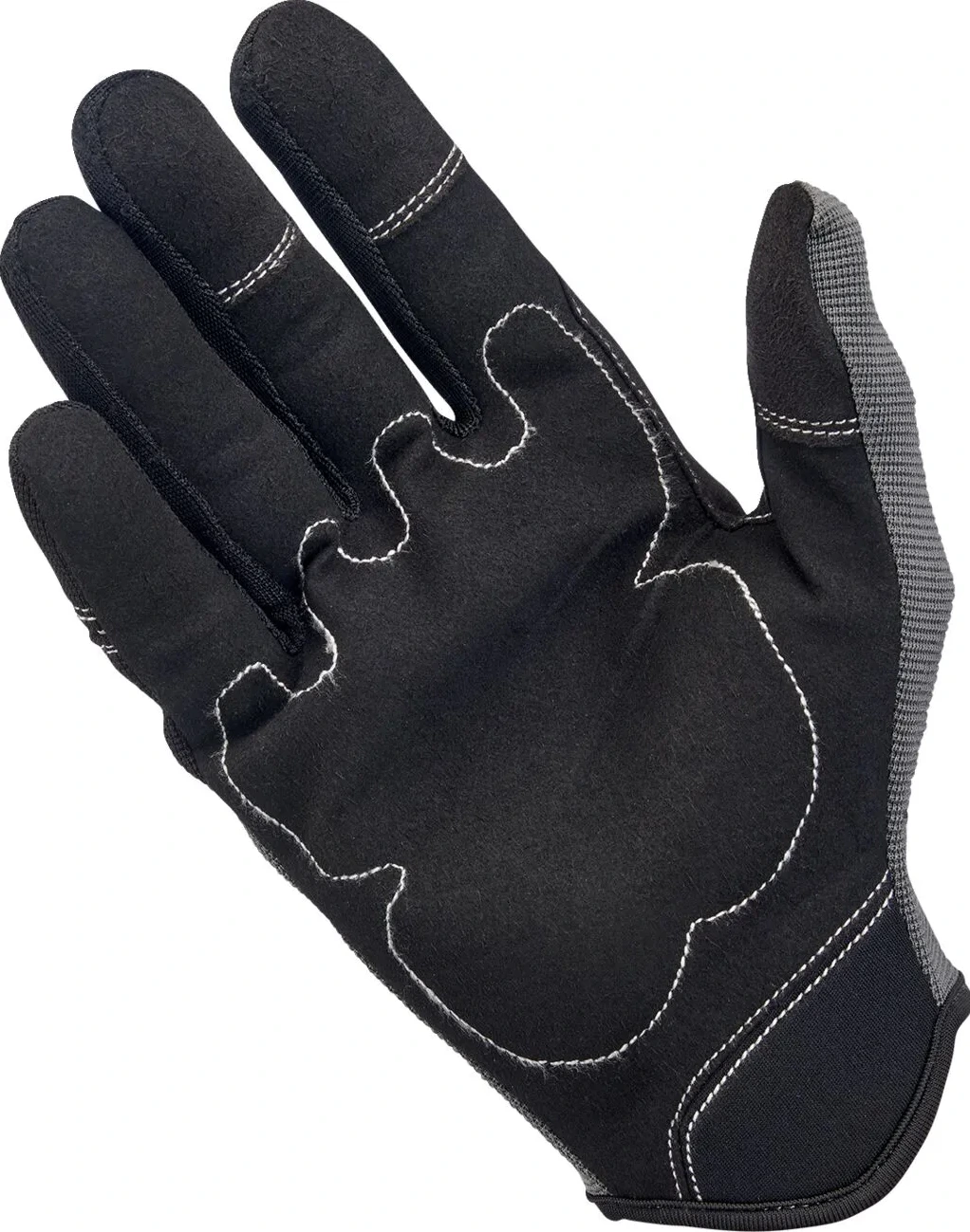 GLOVES MOTO GRY/BLK SM