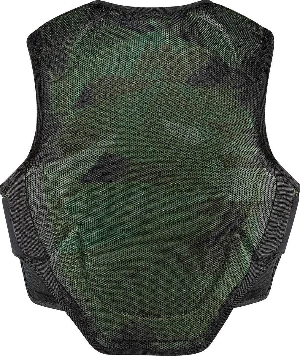 VEST FIELD ARMOR SOFTCORE GREEN CAMO MD/LG