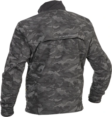 Lindstrands Textile jacket Frisen Black/reflecting pattern, 50