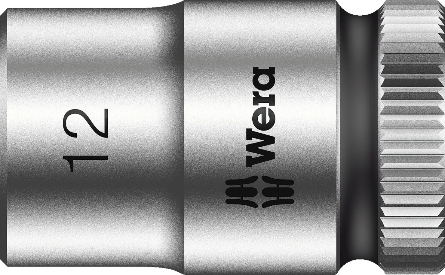 Wera Zyklop 3/8" socket - Metric 12.0, 12 mm, Chrome