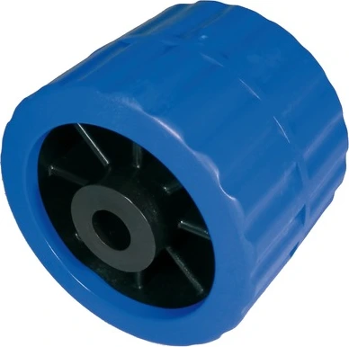 Side roller blue Ø hole 15 mm