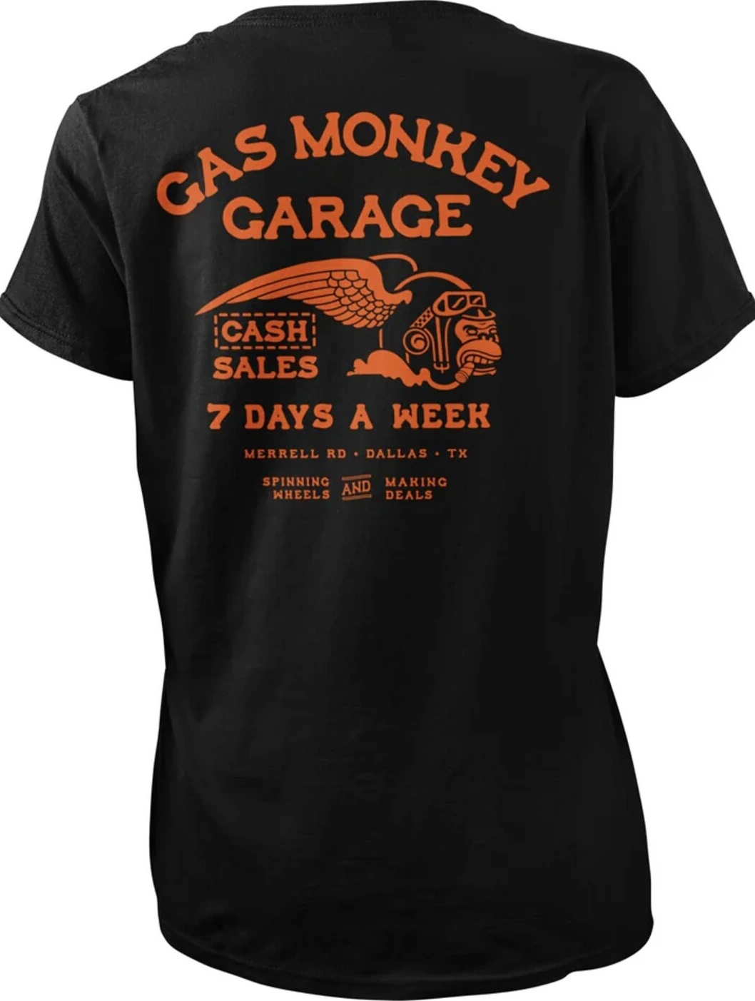GMG Cash Monkey female t-shirt, Black, XL