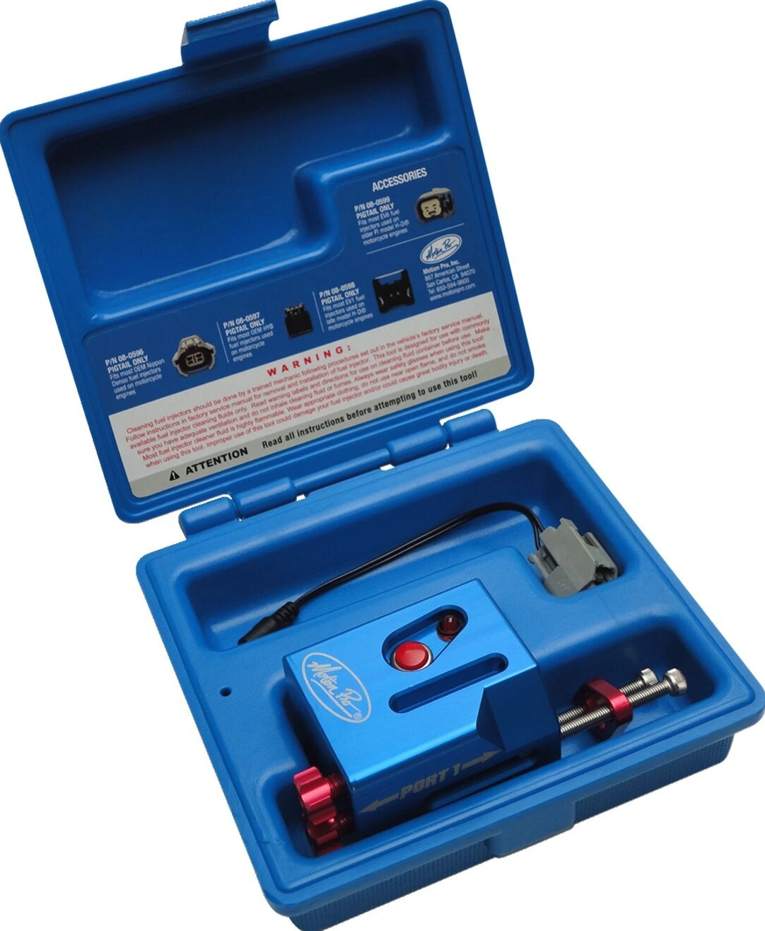 Motion Pro, EV6 fuel injector cleaner tool