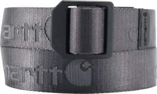 Carhartt Nylon Webbing Ladder Lock Belt Gravel