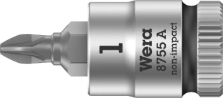 Wera Zyklop 1/4" Pozidriv socket bit