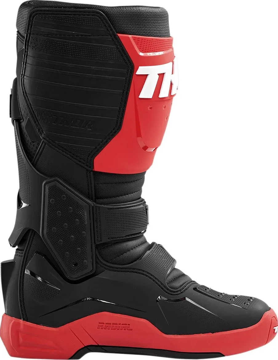 BOOT OUTSLRADIAL BK/RD 10