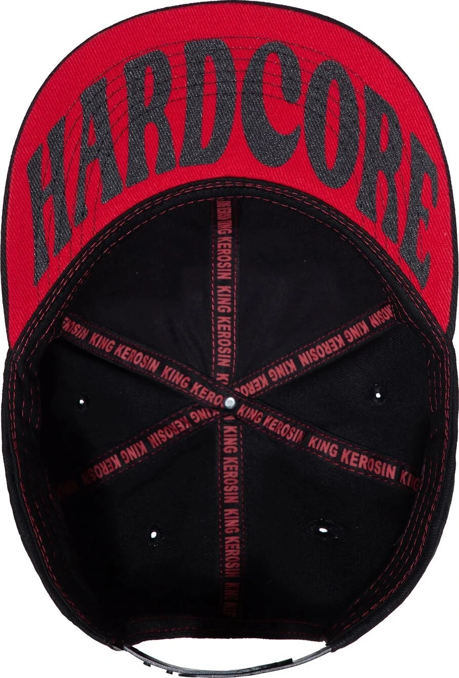 King Kerosin I'm the fucker cap, black, Red