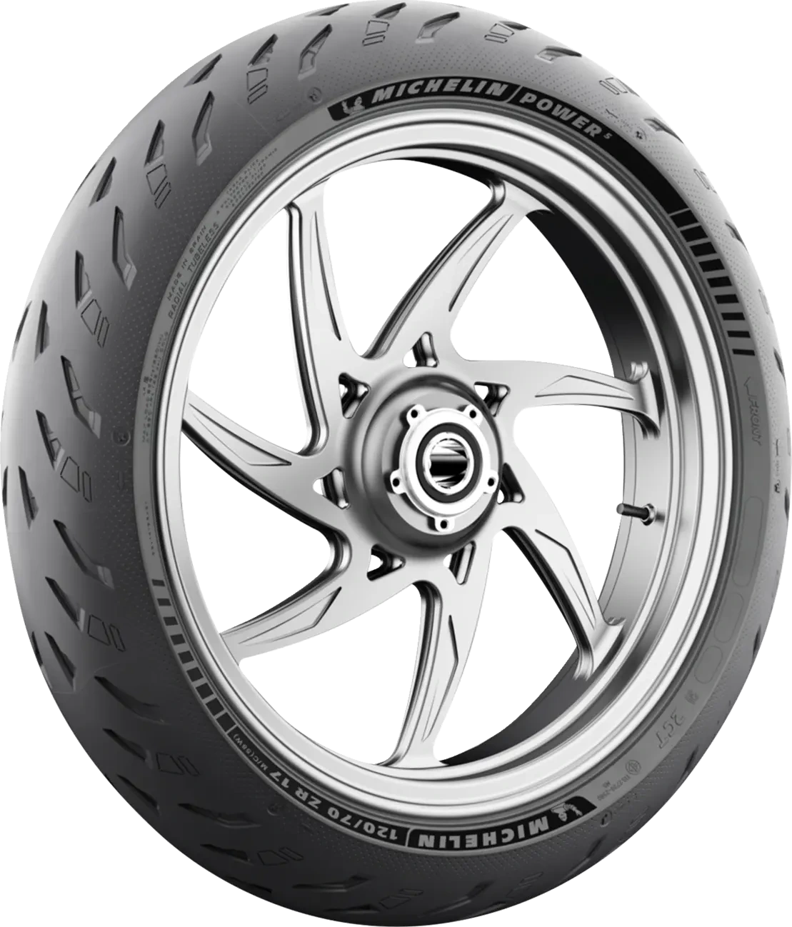 POWER 5 120/70 ZR 17 M/C (58W) F TL