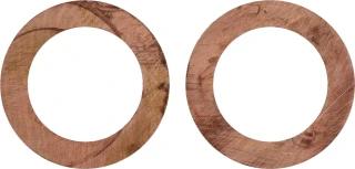 Flywheel thrust washer set, bronze. +.005"