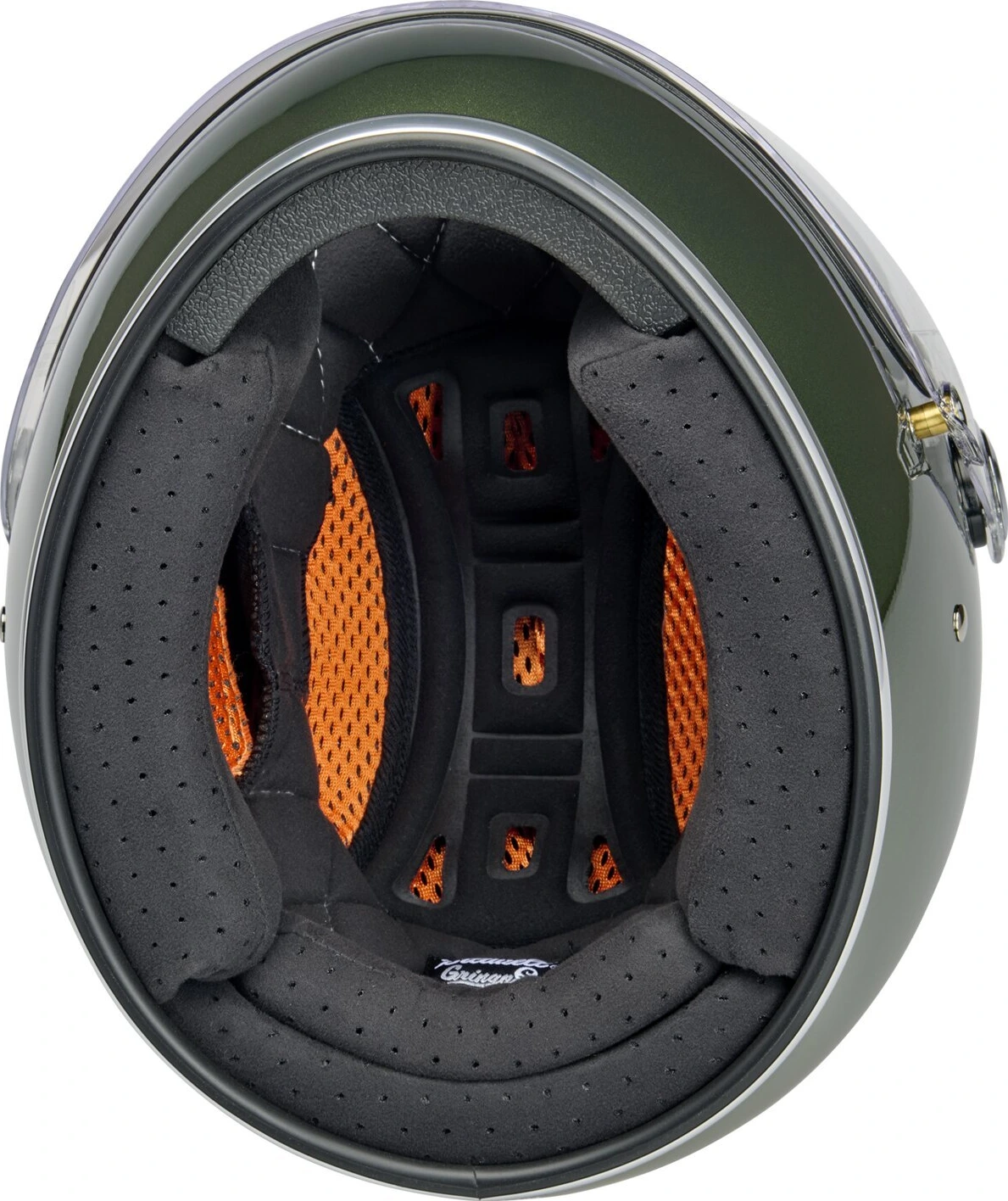 Biltwell Gringo S helmet metallic dart, Green