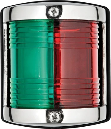 Utility 85 navigation light SS - green/red combi
