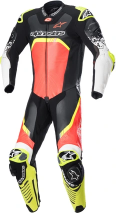 Alpinestars Leather suit GP TECH v4 Tech Air Black/Red/Yellow 50