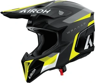 Airoh Helmet Wraaap Conquer Yellow matt, 2XL