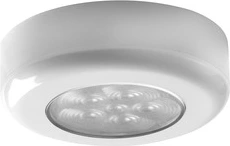 Osculati Ceiling light ABS body white w/6 LEDs