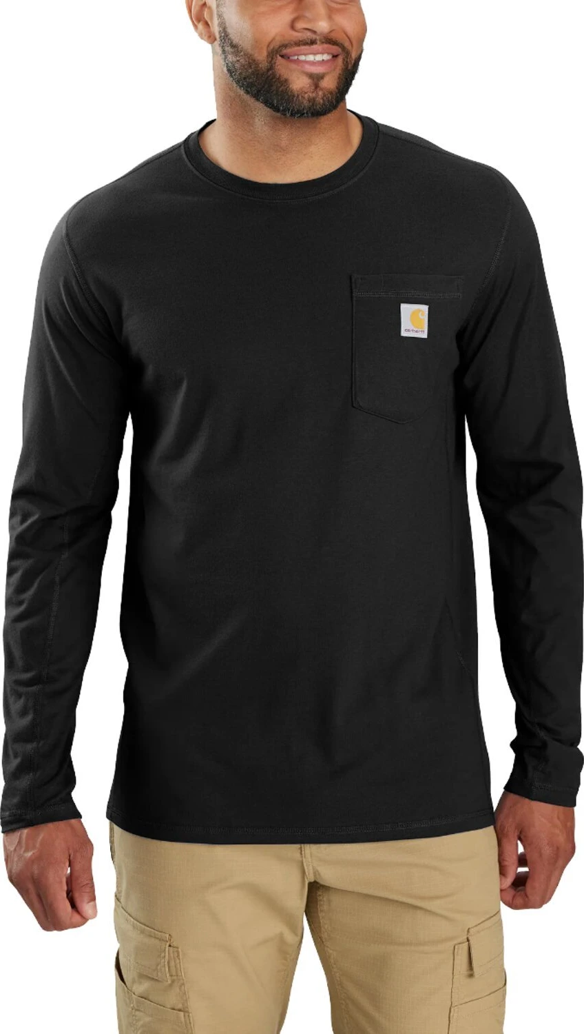Carhartt Force™ long sleeve, Black, S