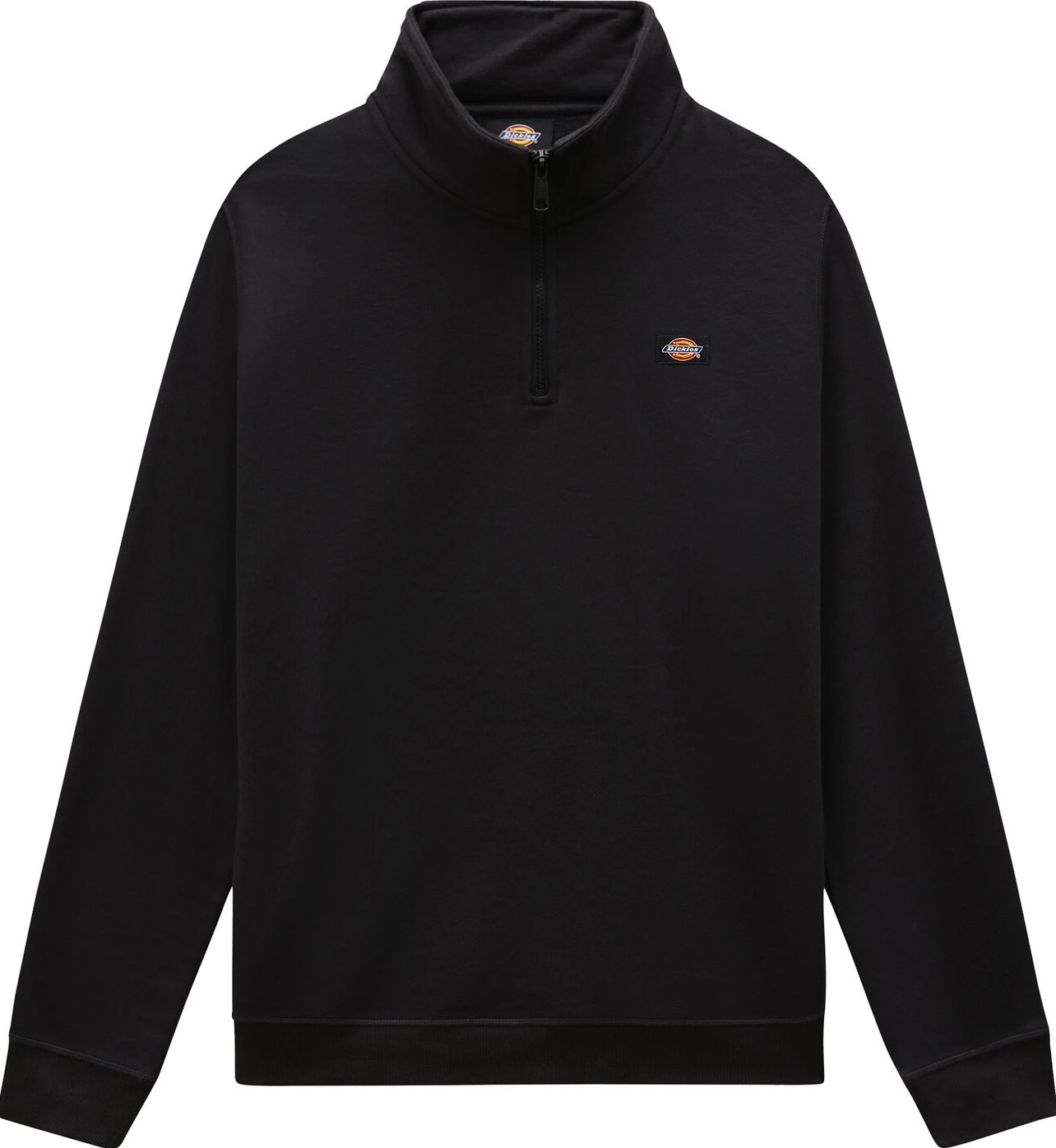 Dickies Oakport Quarter zip hoodie, Black, M
