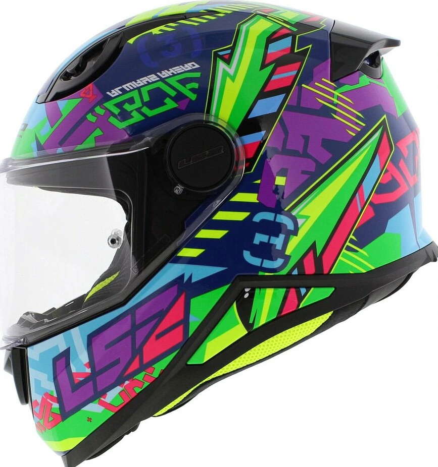 LS2 FF812 KID SVENT Helmet - S, Blue Green