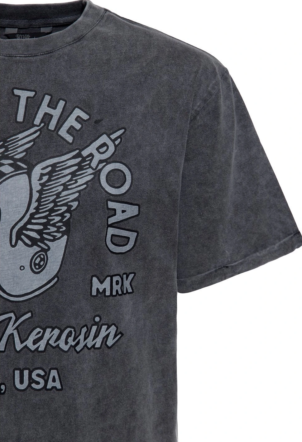 King Kerosin Spirit Of The Road t-shirt, anthracite Gray, 2XL