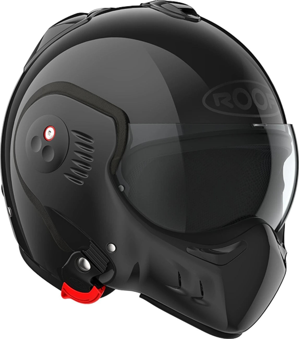 Roof Boxer Alpha helmet, Black, M, Gloss