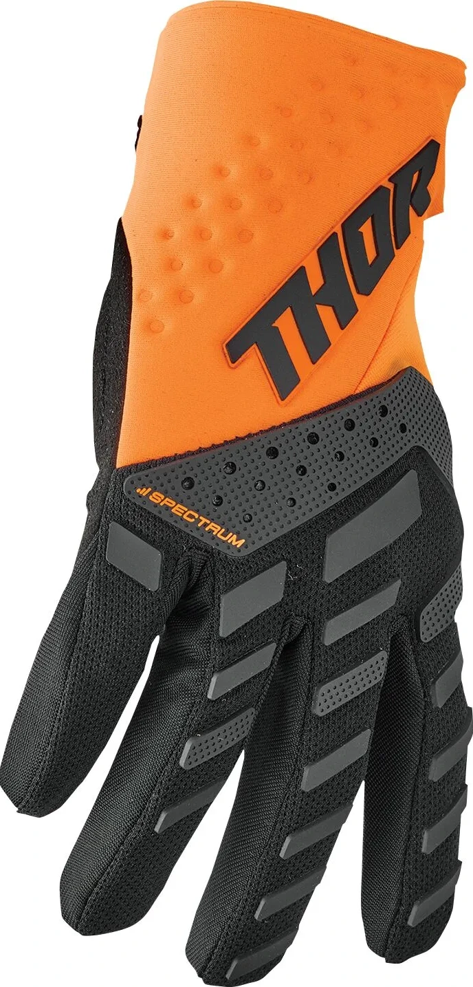 GLOVE SPECTRUM OR/BK XS