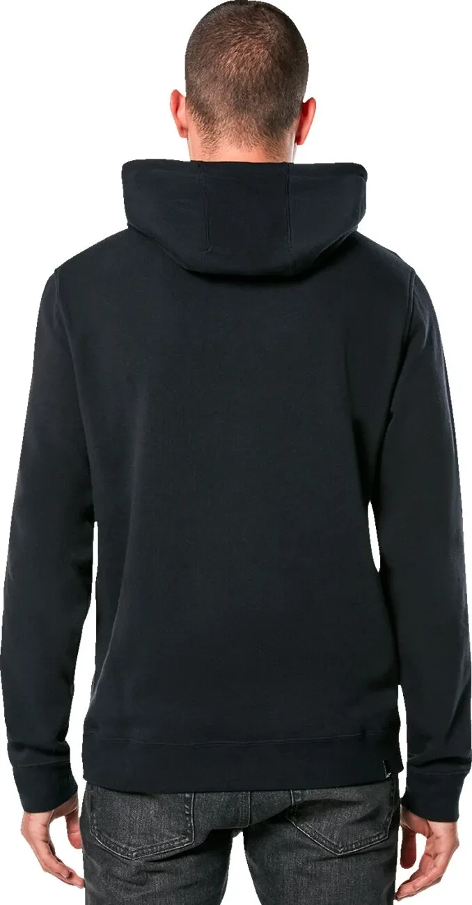HOODIE RIDE 4.0 P/O BK/RD/WT L