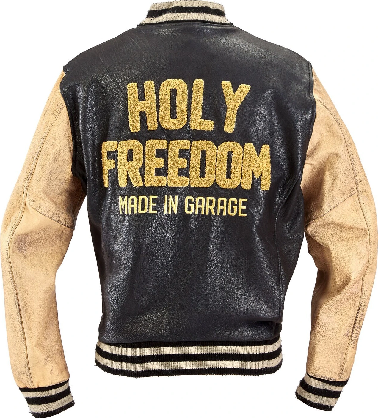 Holy Freedom Varsity black jacket, XL