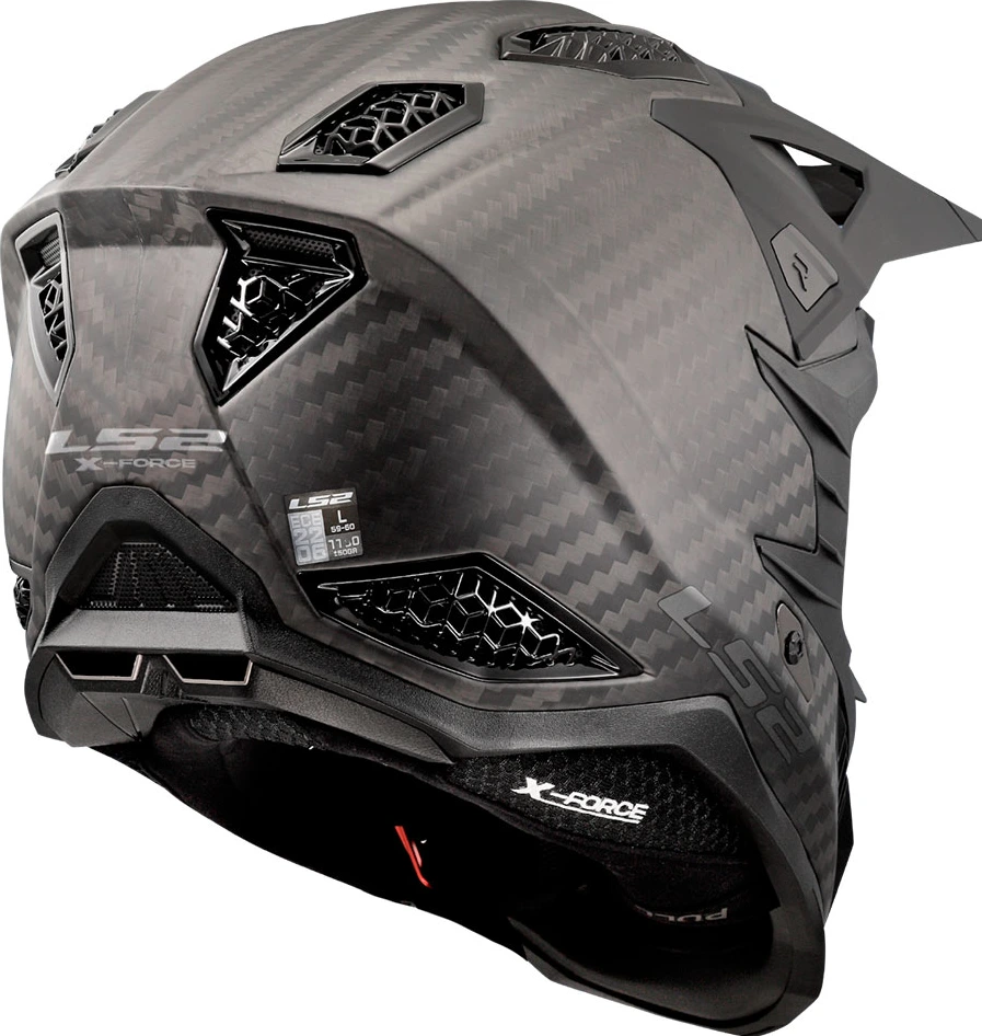 LS2 MX703 C X-FORCE PRO FIM Helmet - Matt Carbon, XL