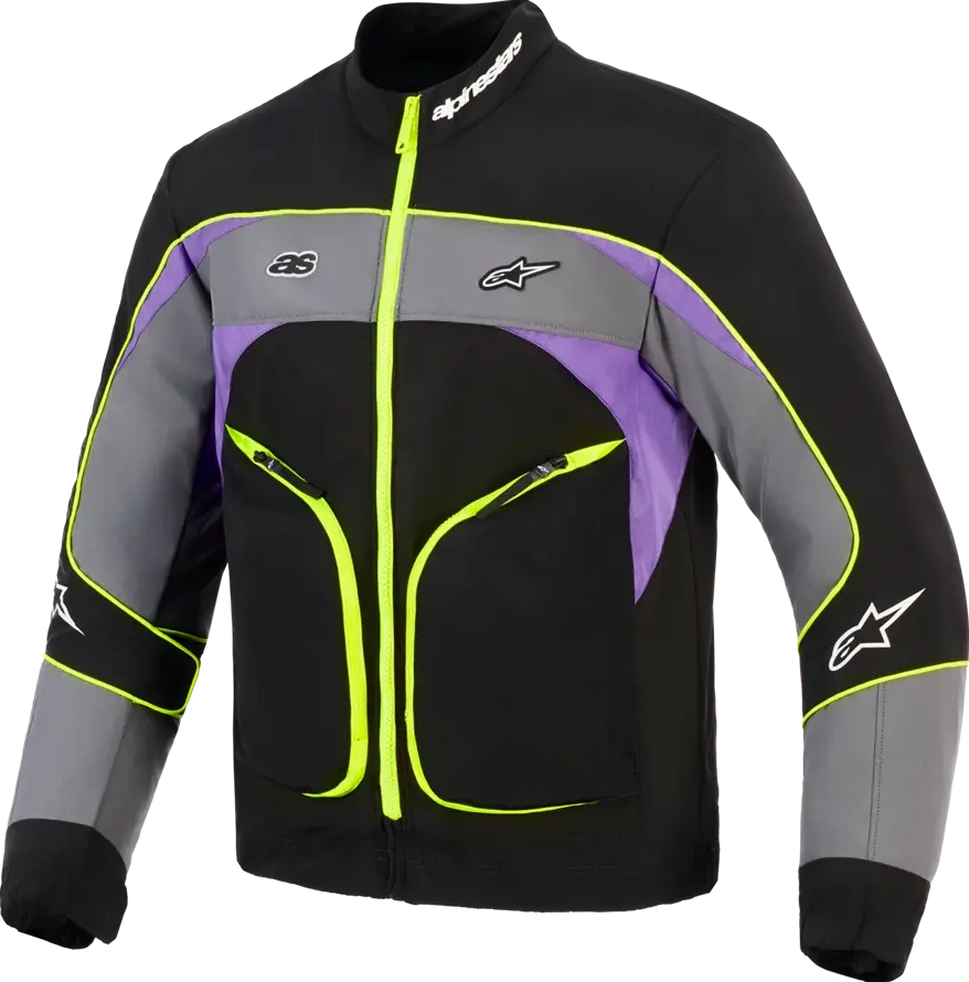 JACKET UNITE BLACK/ASPHALT/VIOLET S