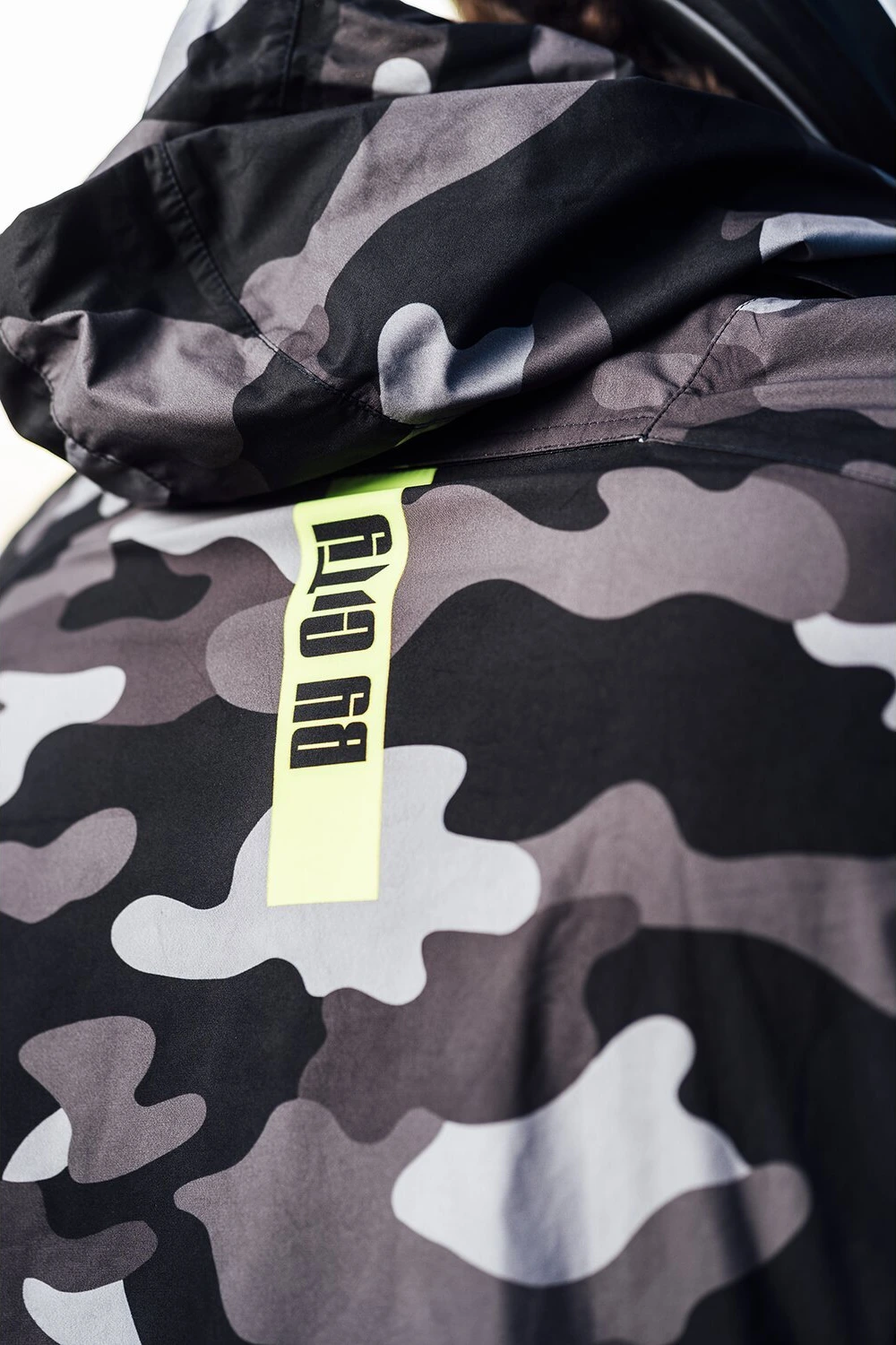 By City Military Rain jacket, Black, XL