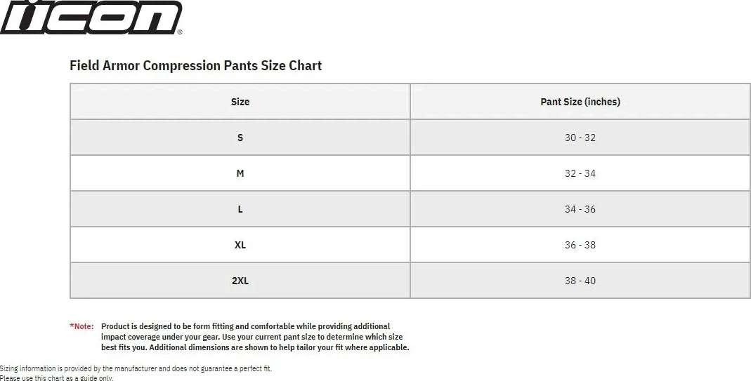 PANT FA COMPRESSION BLACK SM