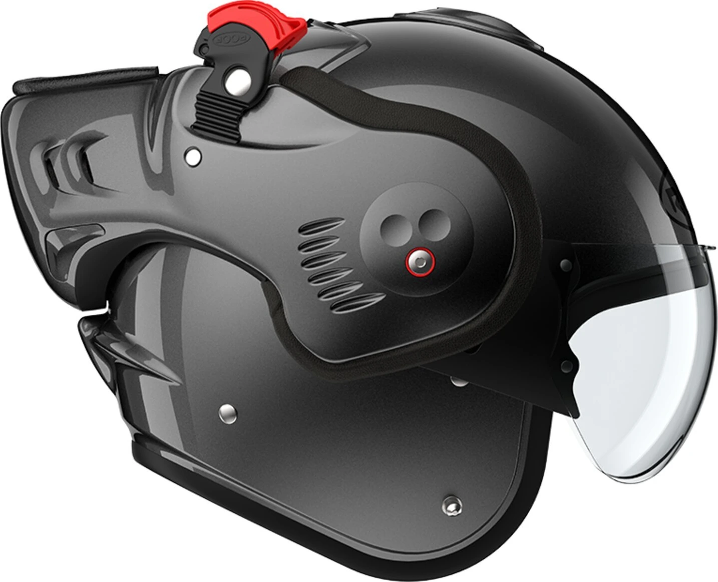Roof Boxer Alpha helmet metal, Gray, XS, Matte