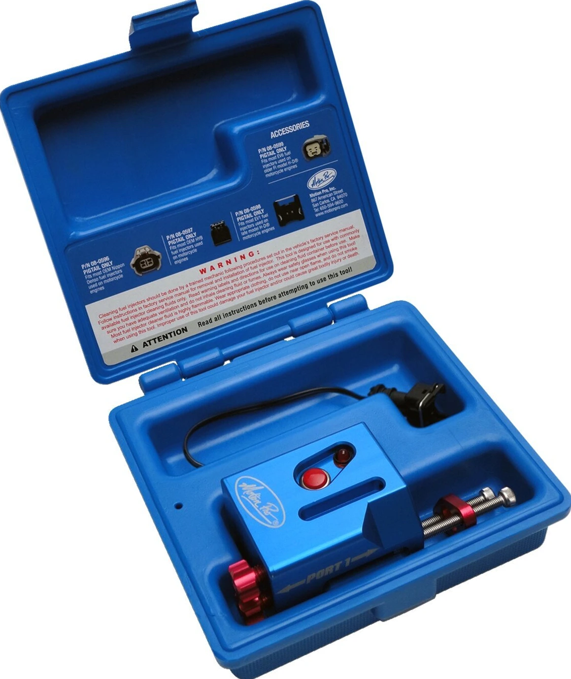 Motion Pro, EV1 fuel injector cleaner tool