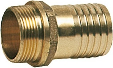 Hose adaptor male 1" 1/2 x 40mm (brass)