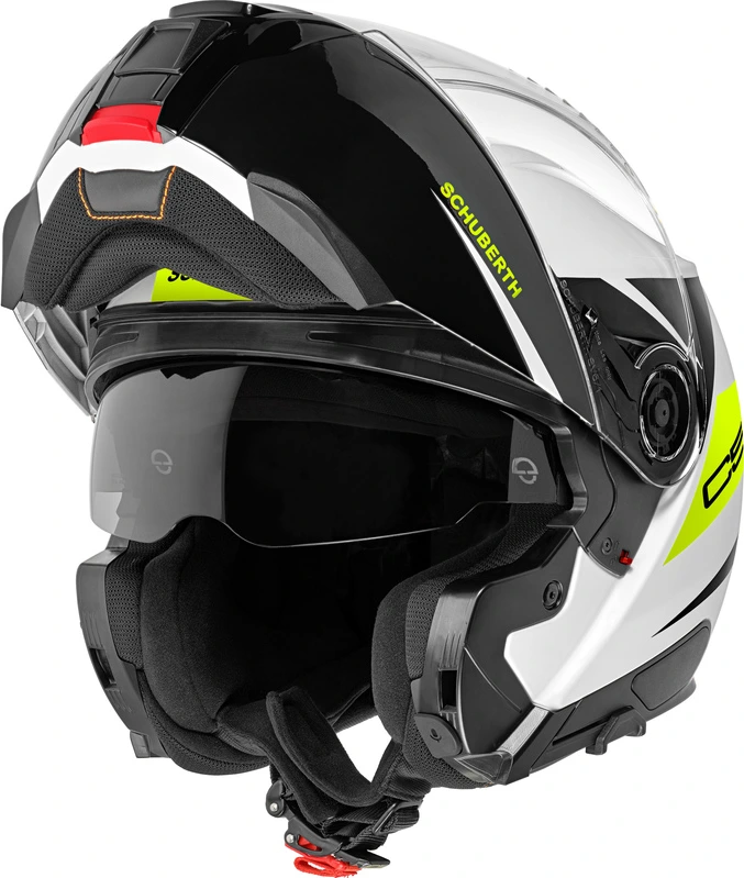 Schuberth Helmet C5 Eclipse Yellow/White, 53 XS