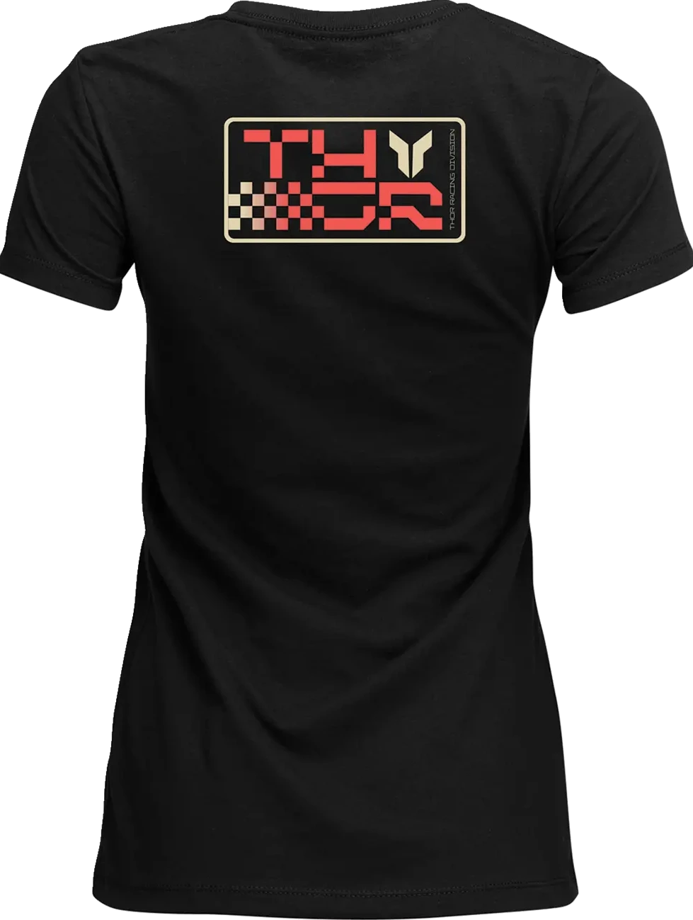 TEE WOMENS VANTAGE BLACK SM