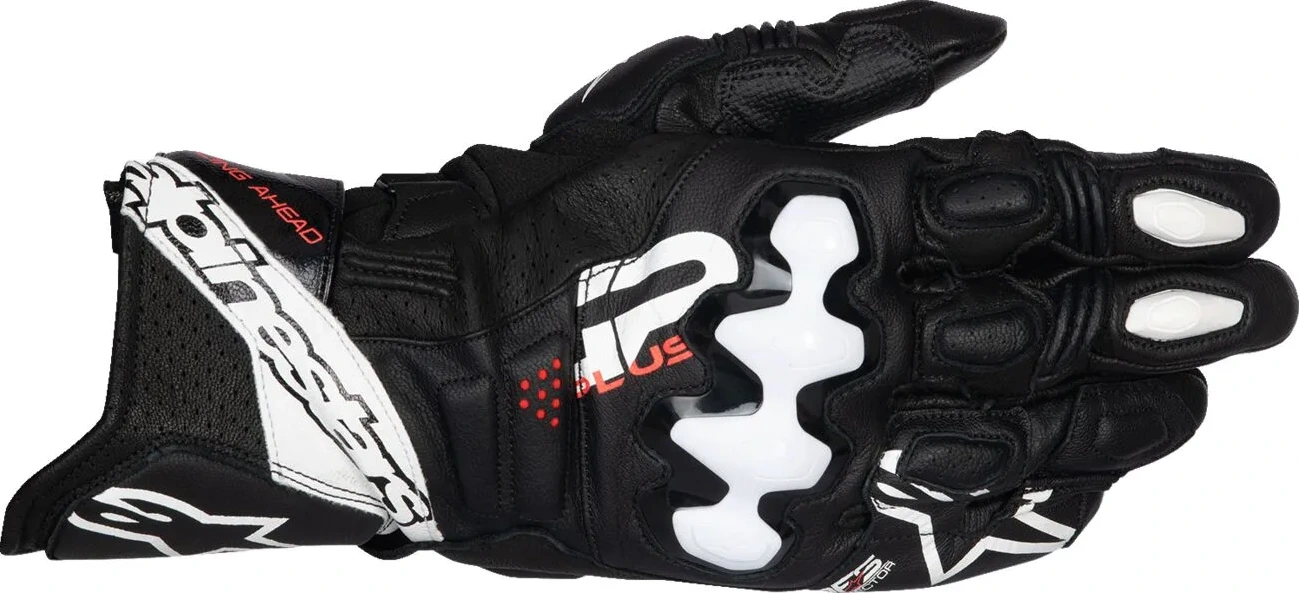 GLOVE GP+ R V3 LTHR BLK/WHT S