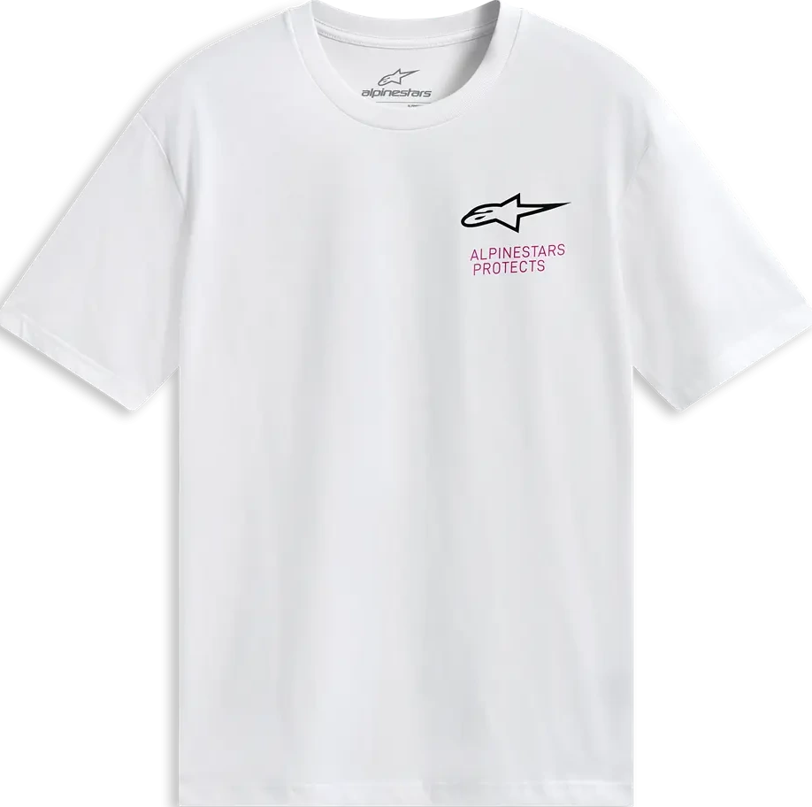 TEE SS CSF POP HELMET WHITE M
