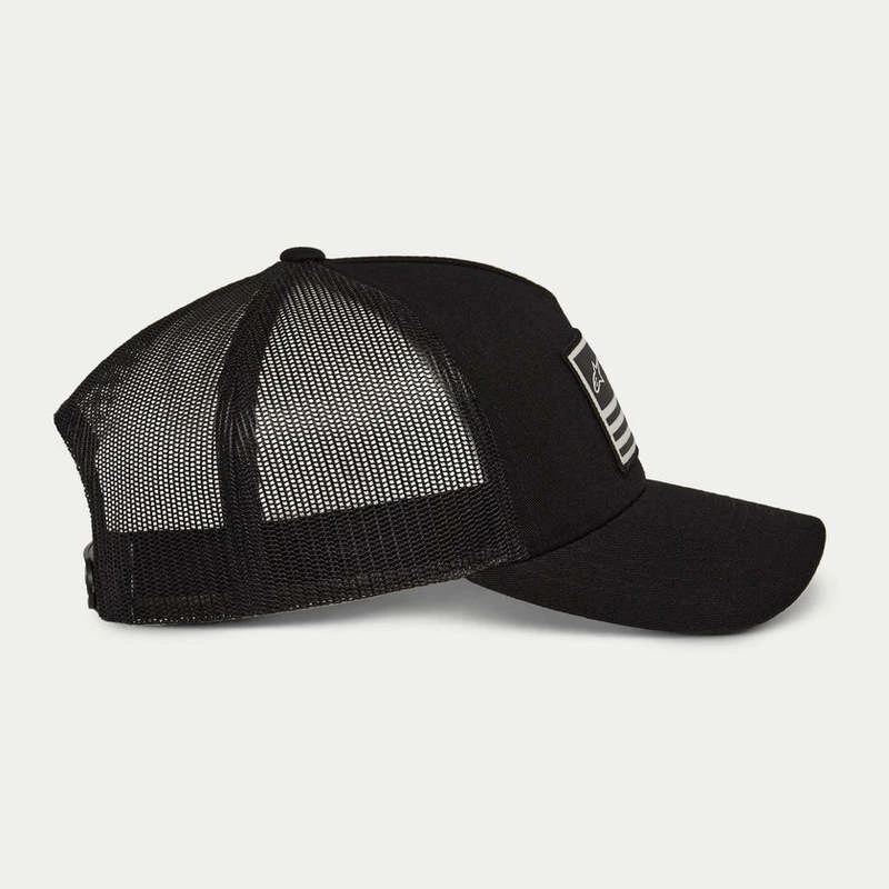 Alpinestars Hat Flag Snapback Black/Black One Size