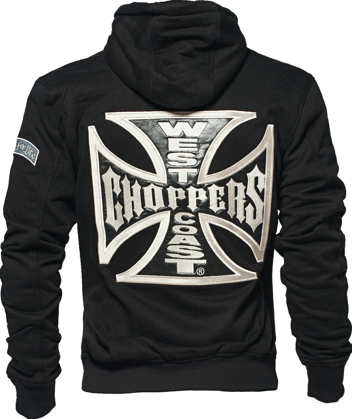 WCC OG Classic Panel zip hoodie, Black, L