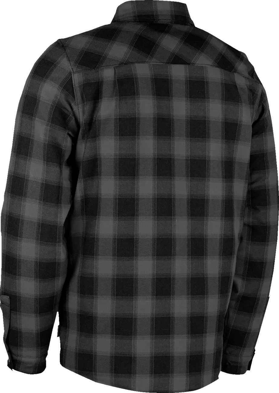 JACKET FALLBLOCK FLANNEL BLACK SM