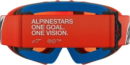 Alpinestars Goggle Vision YOUTH CORP ORANGE Mirror Red/