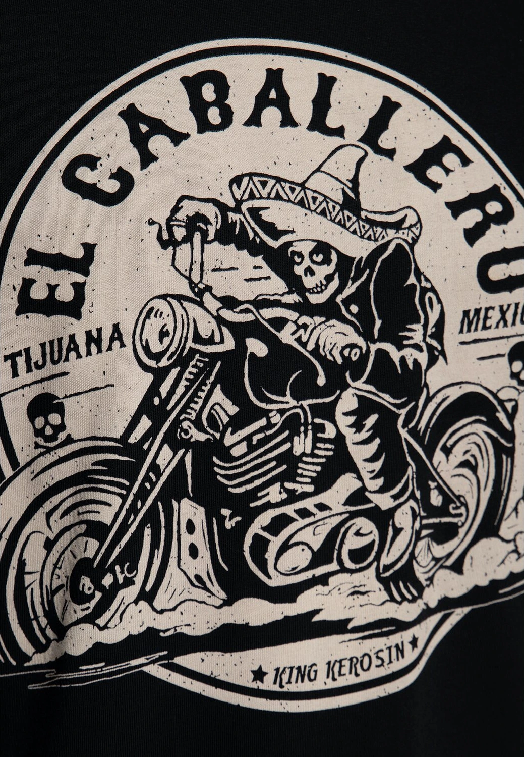 King Kerosin El Caballero t-shirt, Black, 2XL
