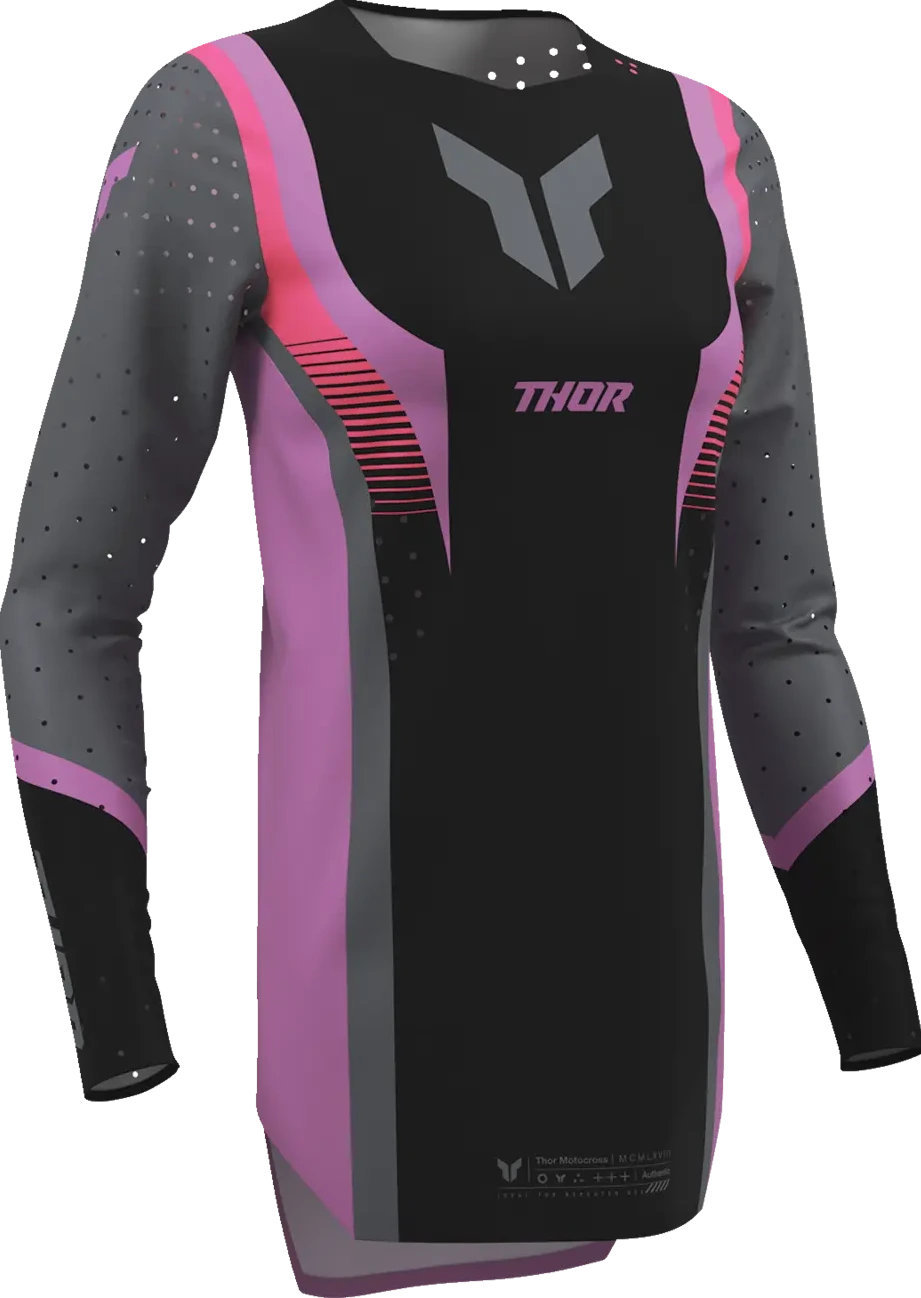 JERSEY WMN SPORTMODE VELOCITY BLK/ORC M