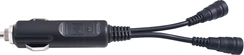 CKX RCA lighter socket double plug for Electric Visor