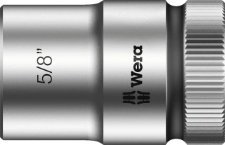 Wera Zyklop 1/2" socket - US sizes 5/8"