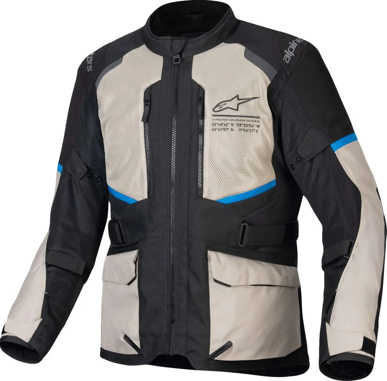 JACKET ANDES AIR BLK/GRY/BLUE S