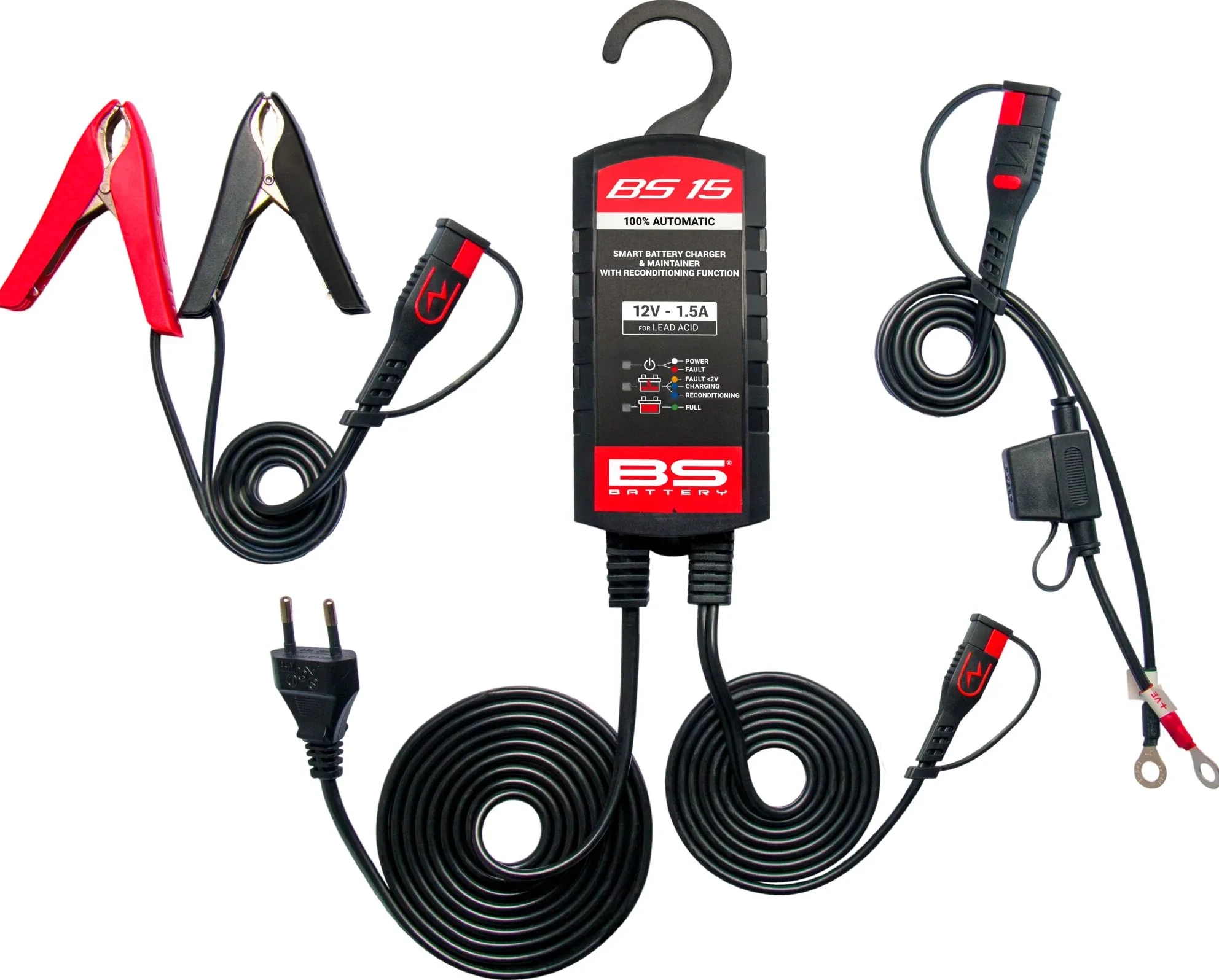 Lādētājs BS15 12V-1.5A