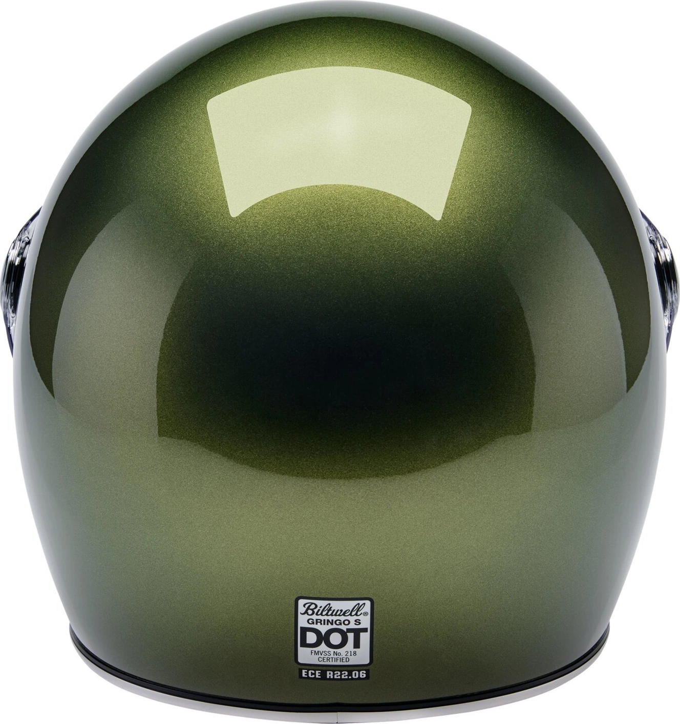 Biltwell Gringo S helmet metallic dart, Green