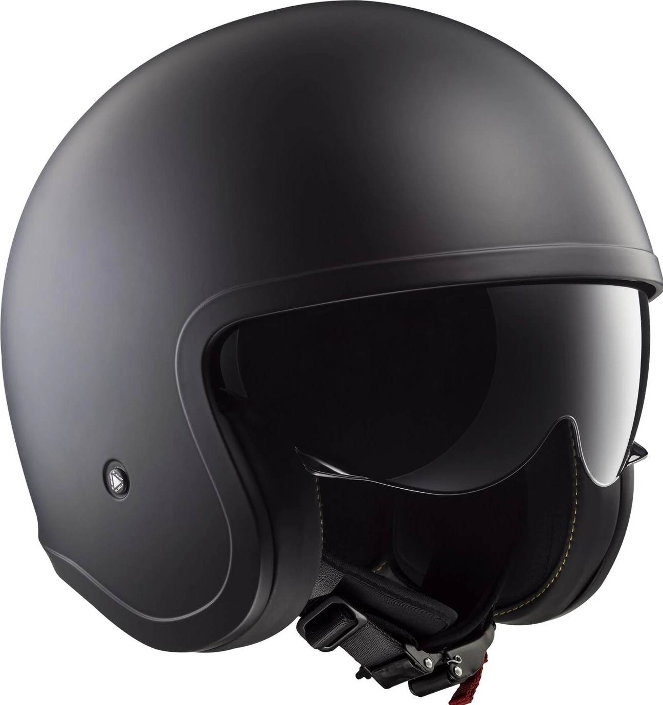 LS2 Spitfire II Solid helmet, Black, XS, matt